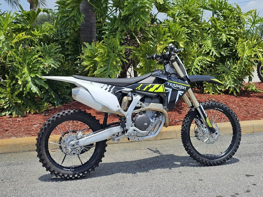 2024 Triumph TF 250-X RacingYellowBlackWhite