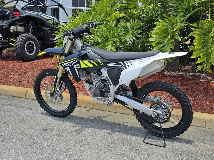 2024 Triumph TF 250-X RacingYellowBlackWhite