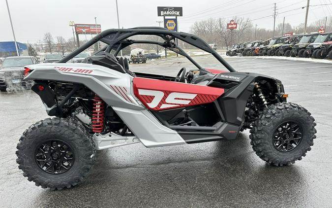 2024 Can-Am® Maverick X3 DS Turbo Fiery Red & Hyper Silver