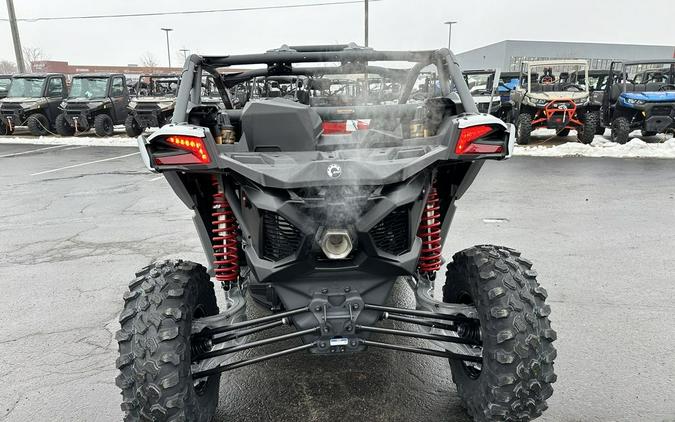 2024 Can-Am® Maverick X3 DS Turbo Fiery Red & Hyper Silver