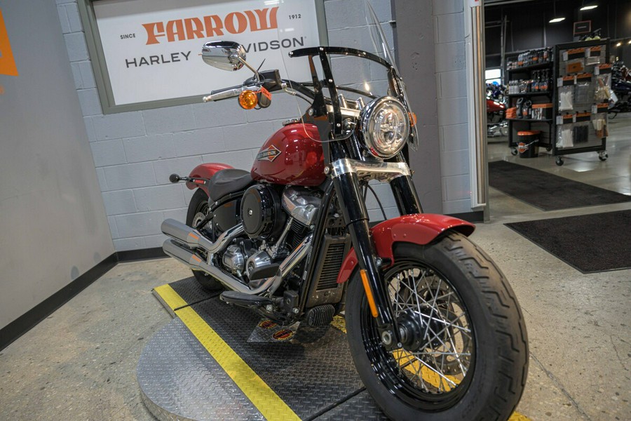 Used 2021 Harley-Davidson Softail Slim Cruiser FLSL Motorcycle For Sale In Columbus, OH