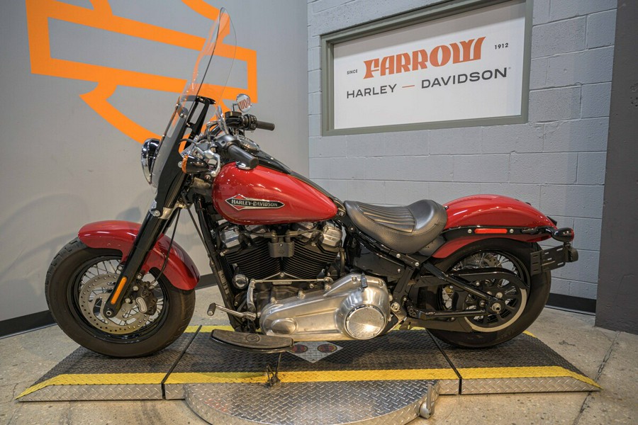 Used 2021 Harley-Davidson Softail Slim Cruiser FLSL Motorcycle For Sale In Columbus, OH
