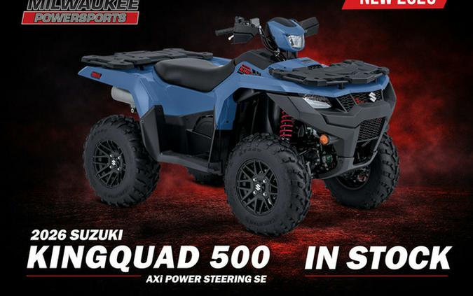 2026 Suzuki KingQuad 500 AXi Power Steering SE