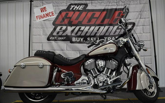 2025 Indian Springfield Maroon Metallic/Silver Quartz Metalli