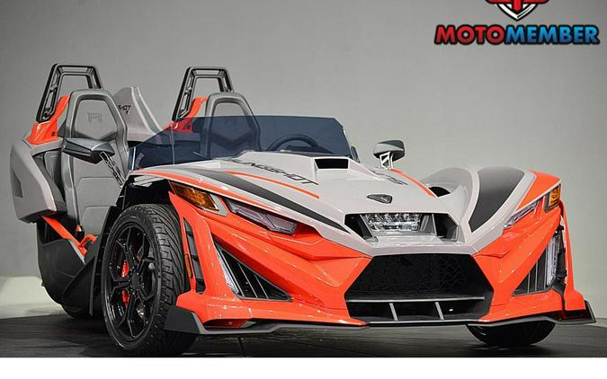 2026 Slingshot R AutoDrive Radiant Gray with Indy Red Pearl