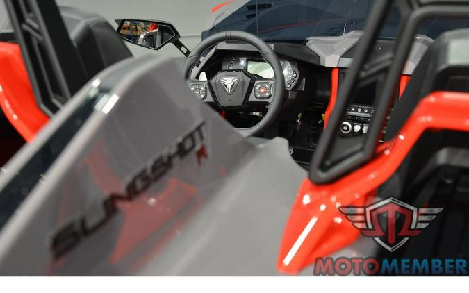 2026 Slingshot R AutoDrive Radiant Gray with Indy Red Pearl