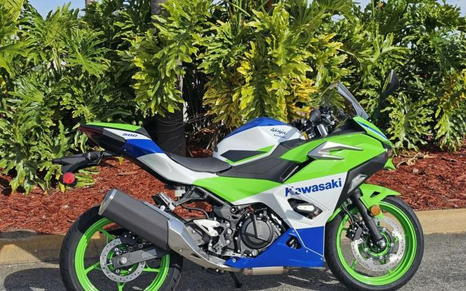 2024 Kawasaki Ninja 500 SE 40th Anniversary Edition ABS