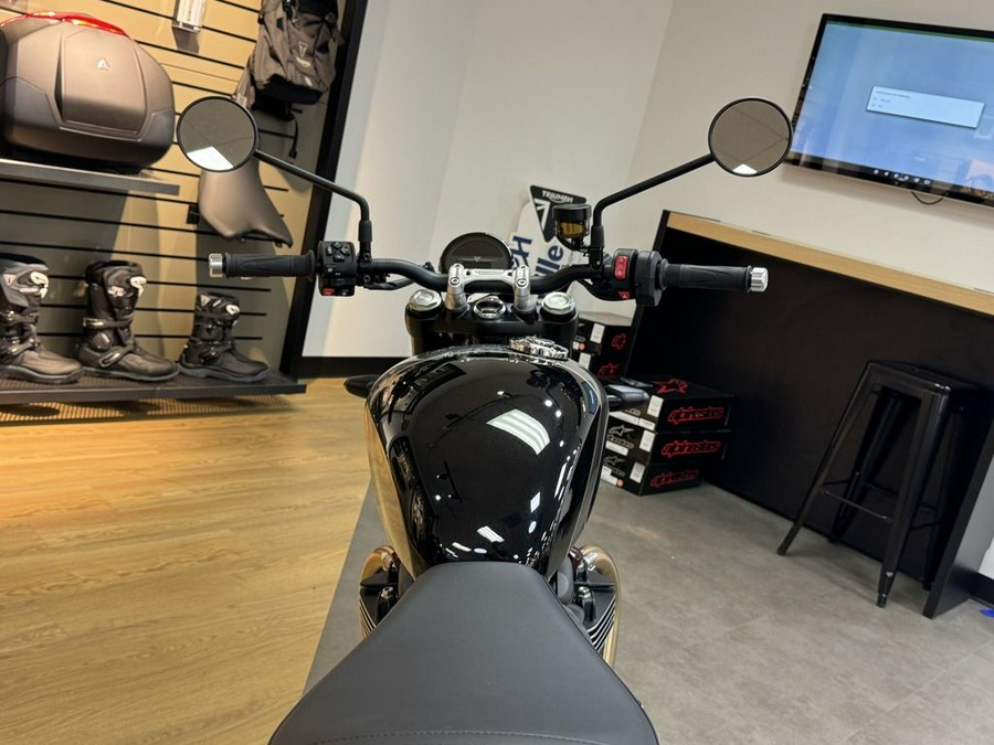 2025 Triumph Speed Twin 900 Phantom Black/Aurum Gold