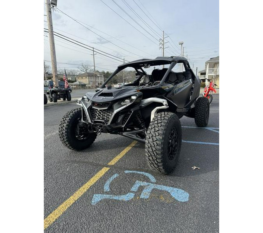 2024 Can-Am® Maverick R X RS with Smart-Shox Triple Black