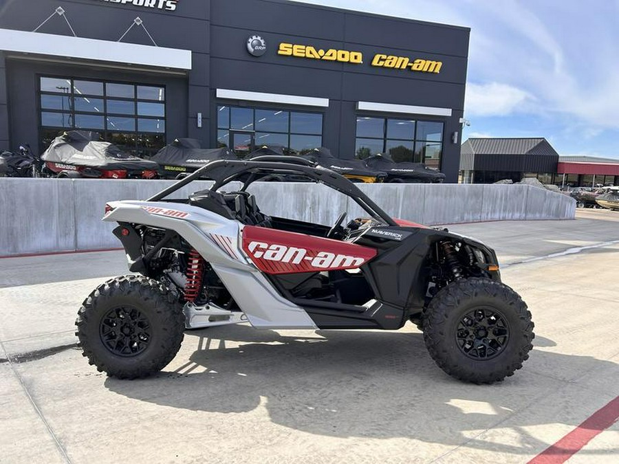 2025 Can-Am® Maverick X3 DS Turbo Fiery Red & Hyper Silver
