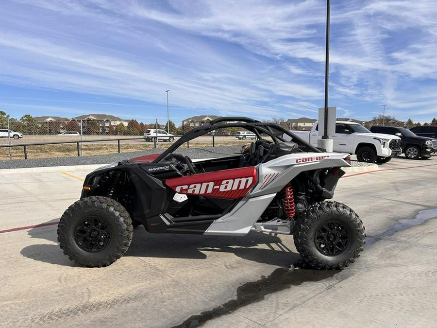 2025 Can-Am® Maverick X3 DS Turbo Fiery Red & Hyper Silver