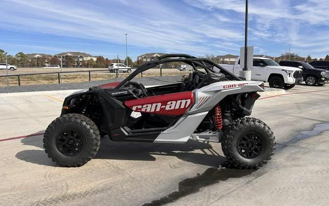 2025 Can-Am® Maverick X3 DS Turbo Fiery Red & Hyper Silver
