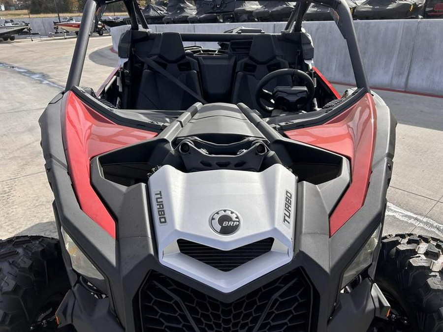 2025 Can-Am® Maverick X3 DS Turbo Fiery Red & Hyper Silver