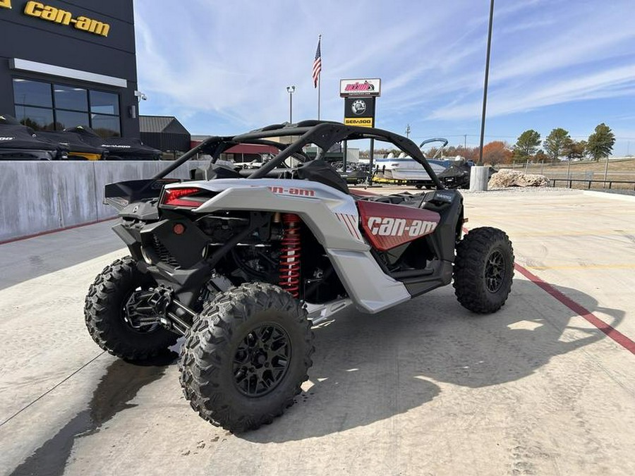 2025 Can-Am® Maverick X3 DS Turbo Fiery Red & Hyper Silver