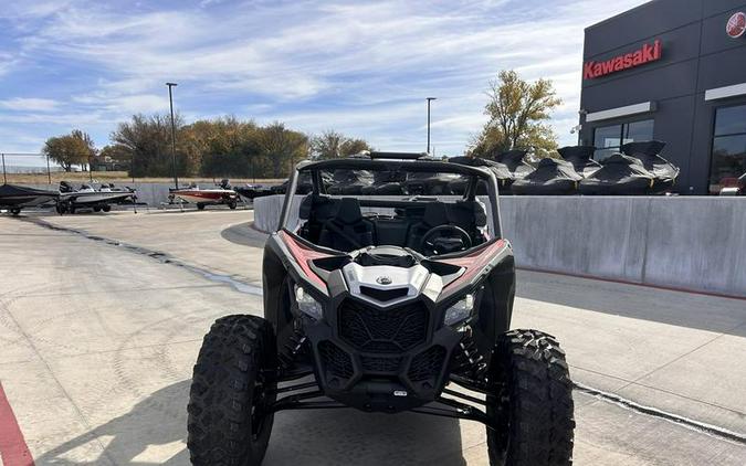2025 Can-Am® Maverick X3 DS Turbo Fiery Red & Hyper Silver