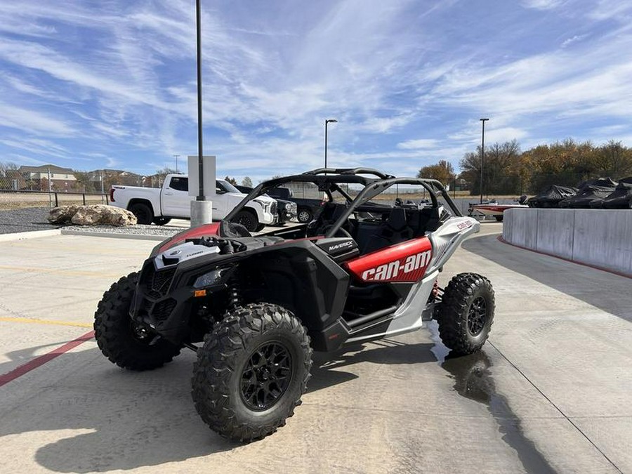 2025 Can-Am® Maverick X3 DS Turbo Fiery Red & Hyper Silver