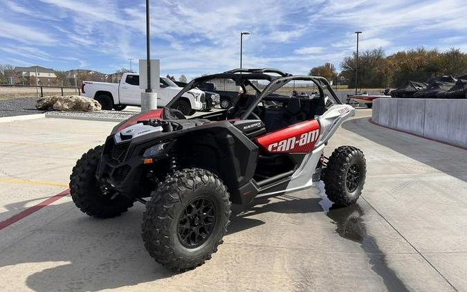 2025 Can-Am® Maverick X3 DS Turbo Fiery Red & Hyper Silver