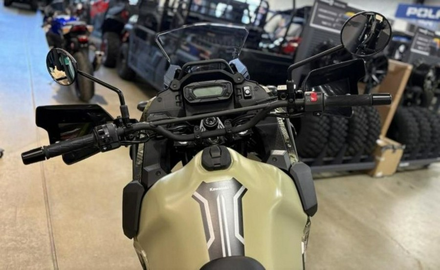 2026 Kawasaki KLR650 Adventure ABS Cypher Camo Beige