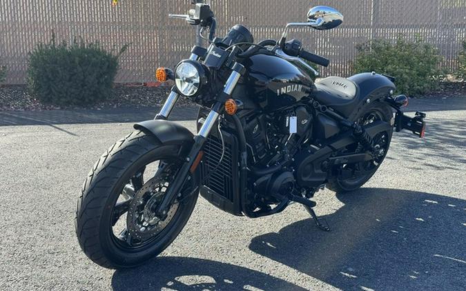 2025 Indian Scout Sixty Bobber Black Metallic