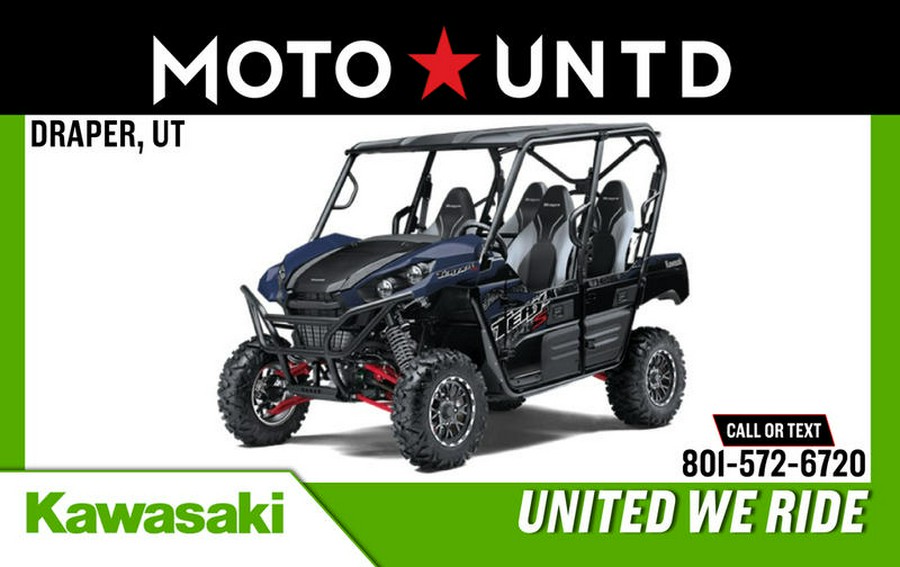 2025 Kawasaki TERYX4 S LE - METALLIC MATTE TWILIGHT BLUE/SUPER BLACK