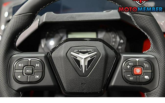 2026 Slingshot R Manual Radiant Gray with Indy Red Pearl