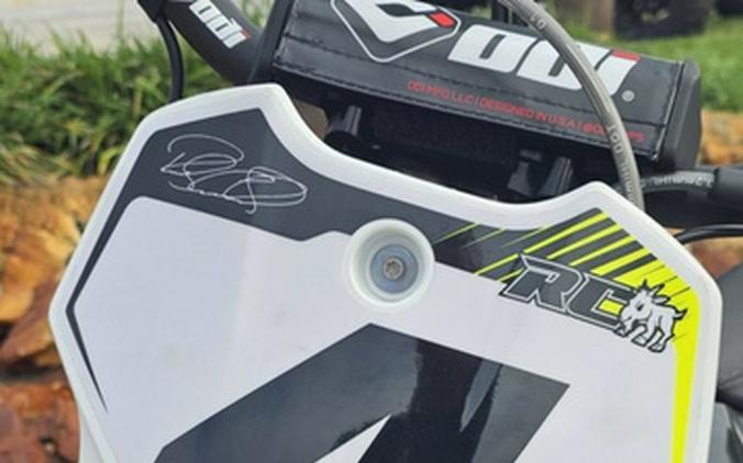 2025 Triumph TF 450-RC Edition Jet Black/Pure White 450-RC Edition