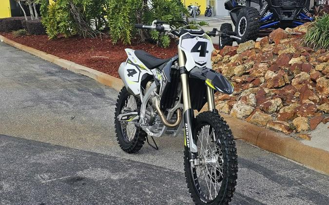 2025 Triumph TF 450-RC Edition Jet Black/Pure White 450-RC Edition