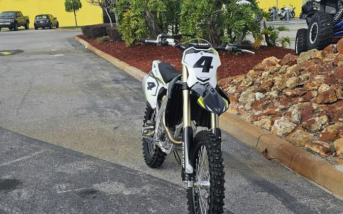 2025 Triumph TF 450-RC Edition Jet Black/Pure White 450-RC Edition