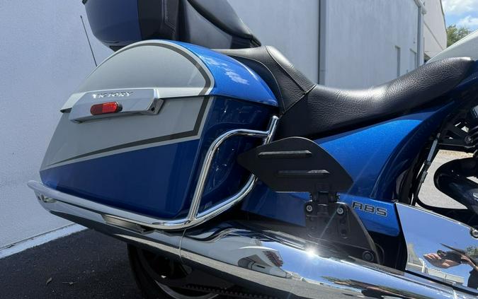 2014 Victory Motorcycles Cross Country Tour Two-Tone Sonic Blue Silver