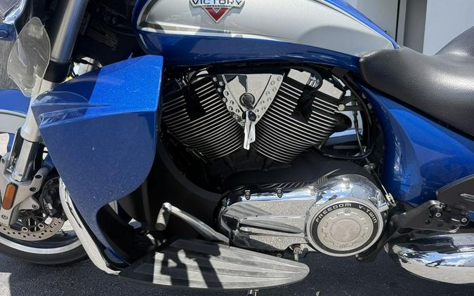 2014 Victory Motorcycles Cross Country Tour Two-Tone Sonic Blue Silver