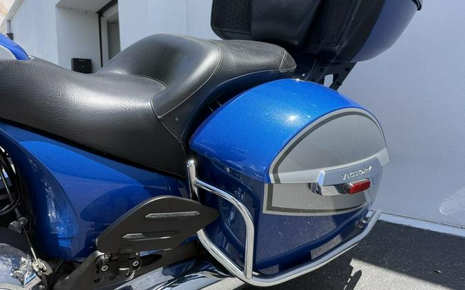 2014 Victory Motorcycles Cross Country Tour Two-Tone Sonic Blue Silver