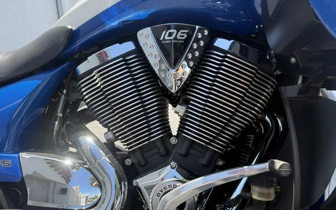 2014 Victory Motorcycles Cross Country Tour Two-Tone Sonic Blue Silver