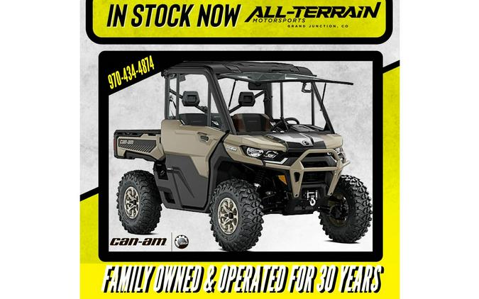 2024 Can-Am Defender Limited HD10 Tan & Black.