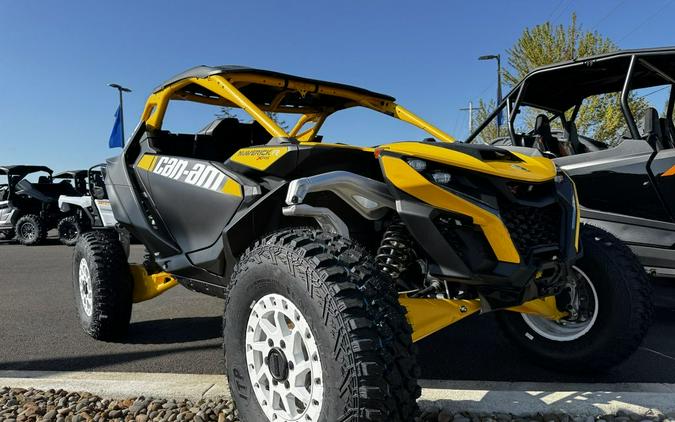 2024 Can-Am® Maverick R X RS Carbon Black & Neo Yellow