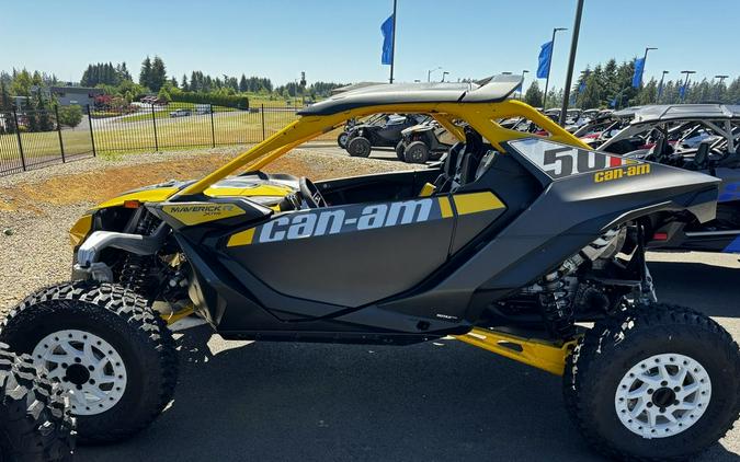 2024 Can-Am® Maverick R X RS Carbon Black & Neo Yellow