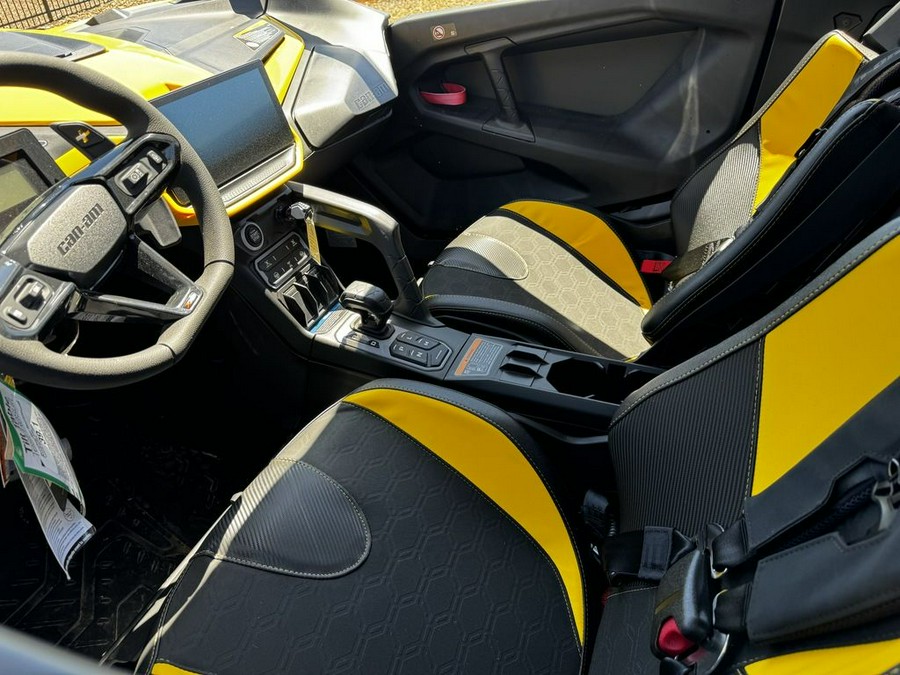 2024 Can-Am® Maverick R X RS Carbon Black & Neo Yellow