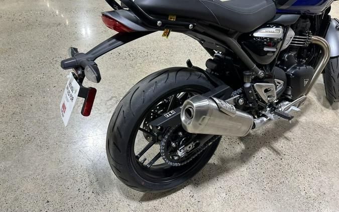 2025 Triumph Speed 400 Carnival Red / Storm Grey