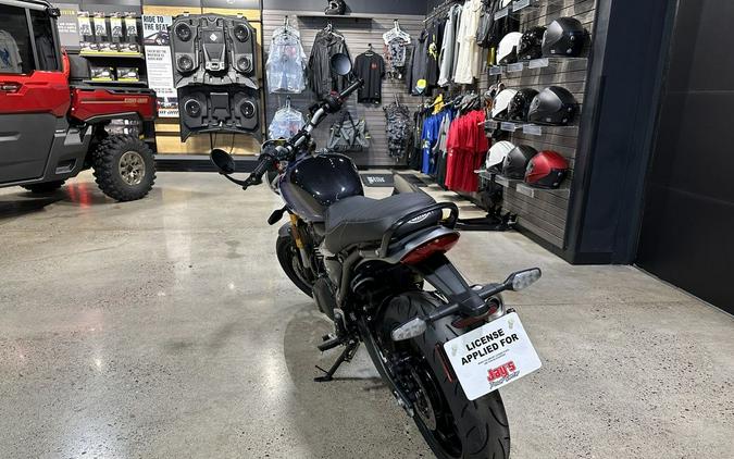 2025 Triumph Speed 400 Carnival Red / Storm Grey