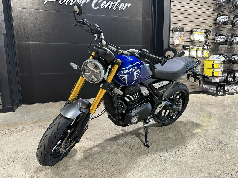 2025 Triumph Speed 400 Carnival Red / Storm Grey