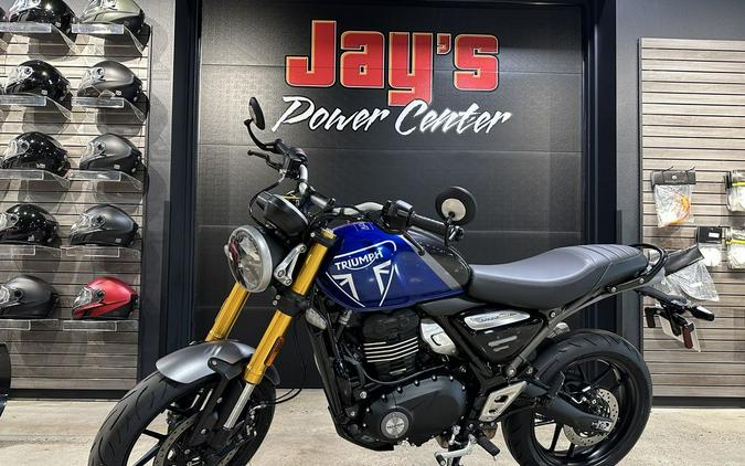 2025 Triumph Speed 400 Carnival Red / Storm Grey