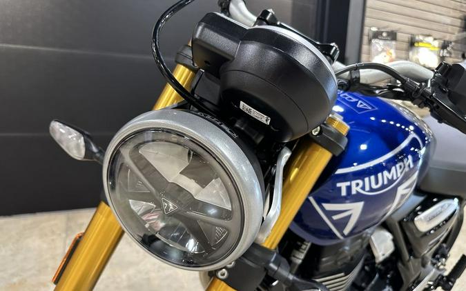 2025 Triumph Speed 400 Carnival Red / Storm Grey