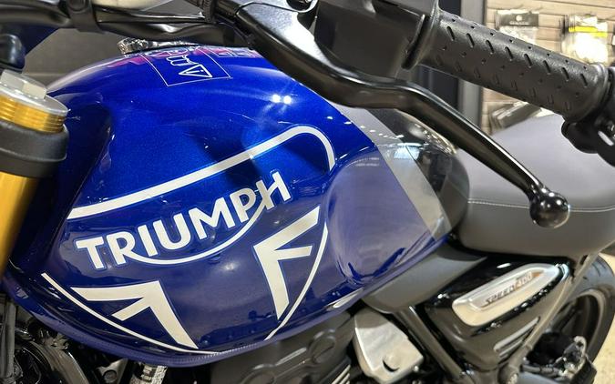 2025 Triumph Speed 400 Carnival Red / Storm Grey