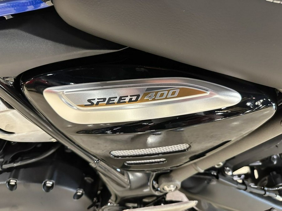 2025 Triumph Speed 400 Carnival Red / Storm Grey