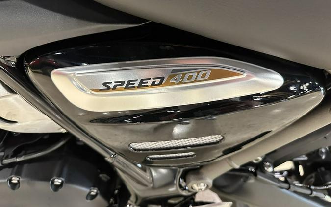 2025 Triumph Speed 400 Carnival Red / Storm Grey