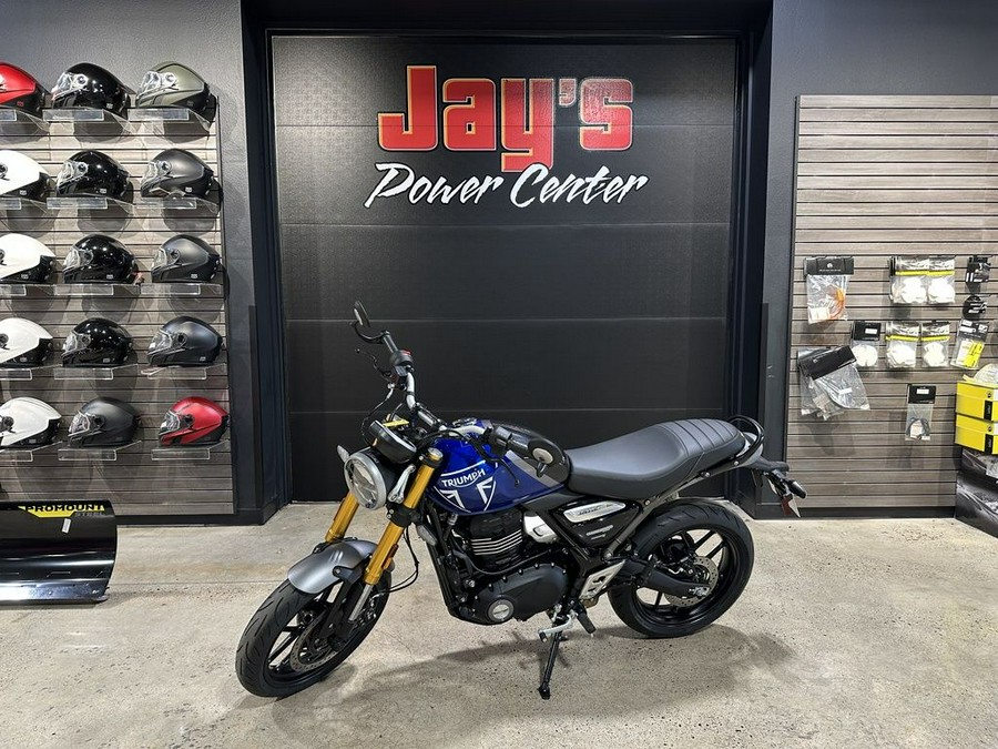 2025 Triumph Speed 400 Carnival Red / Storm Grey