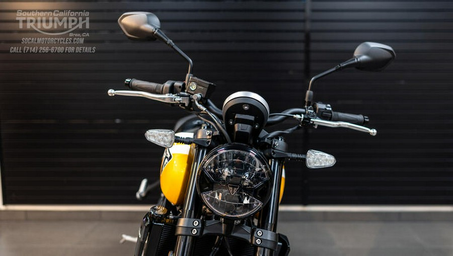 2025 Triumph Trident 660 Cosmic Yellow/Sapphire Black