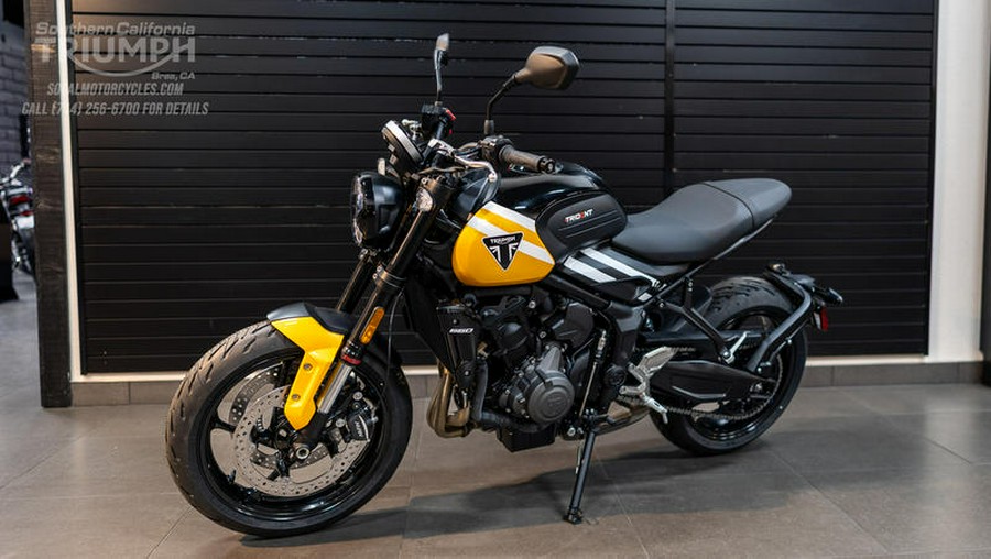 2025 Triumph Trident 660 Cosmic Yellow/Sapphire Black