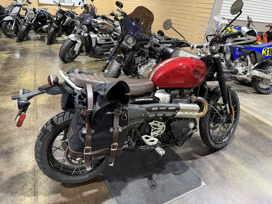 2024 Triumph Scrambler 1200 X Carnival Red