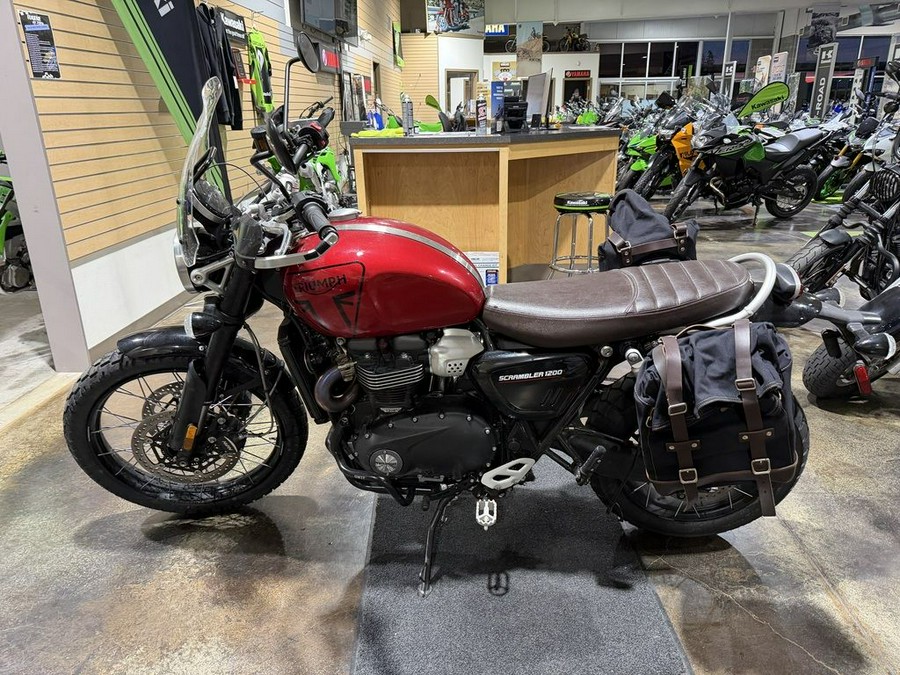 2024 Triumph Scrambler 1200 X Carnival Red