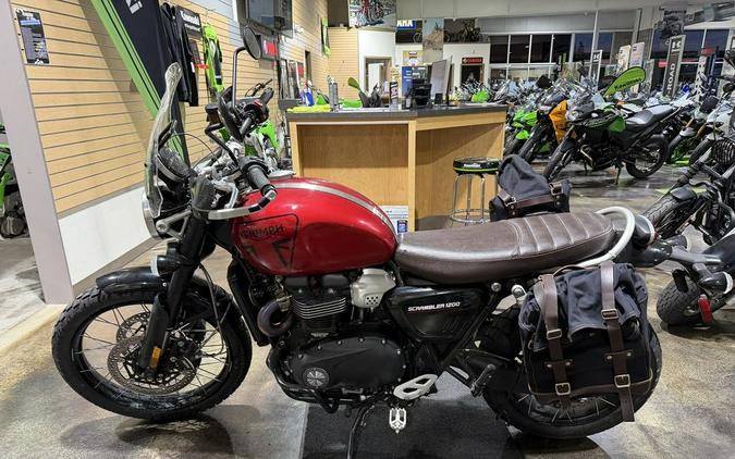 2024 Triumph Scrambler 1200 X Carnival Red